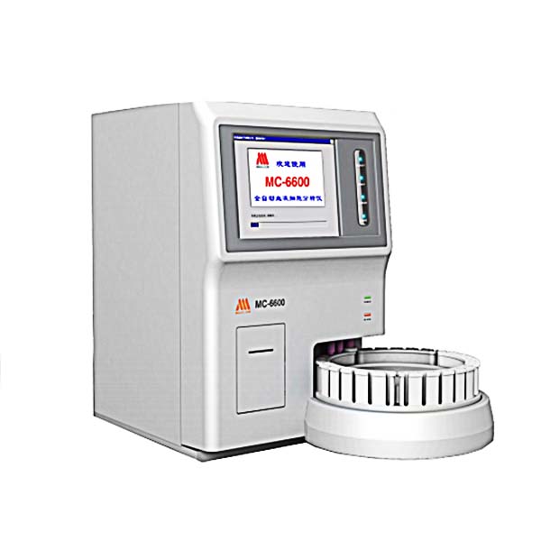 MC-6600 automatic blood sampling three classifications blood cell analyzer for hospital Laboratory