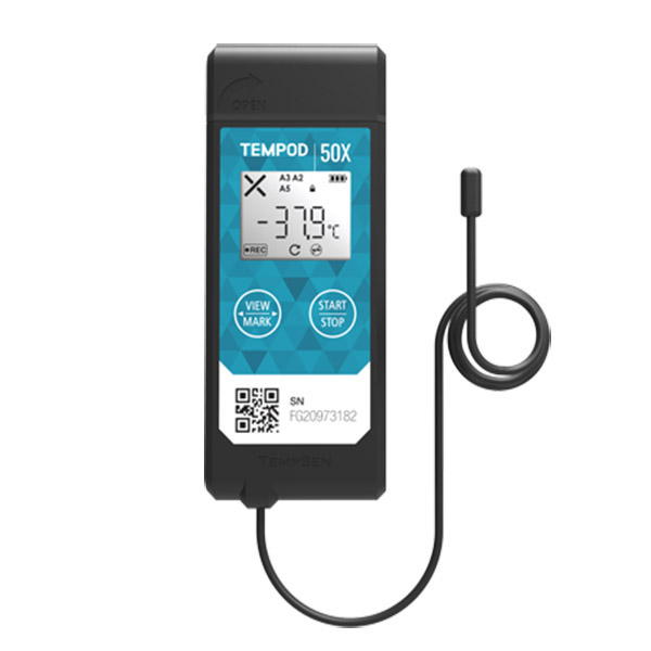 Tempod 50X temperature recorder