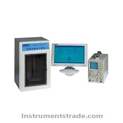 RC -2100 type resistance method Kurt particle counter for Solid particles in water