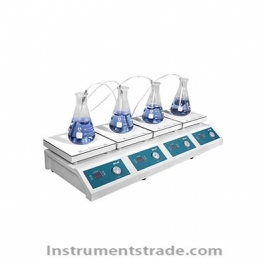 HMS-901D Quadruple Digital Display Heating Magnetic Stirrer