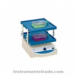 TS-8S double-layer transfer decoloring shaker for Electrophoresis gel fixation