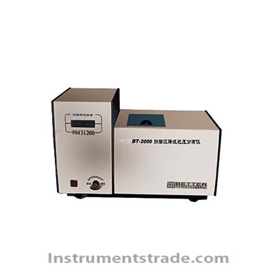 BT-2000 scanning sedimentation particle size distribution analyzer for mineral powder