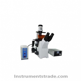 MF53 inverted fluorescence microscope for medical testing