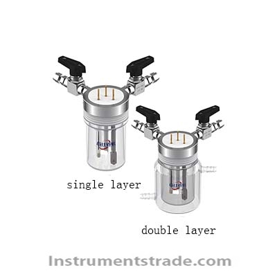 C002-2 Straight five-port electrolytic cell - plug-in