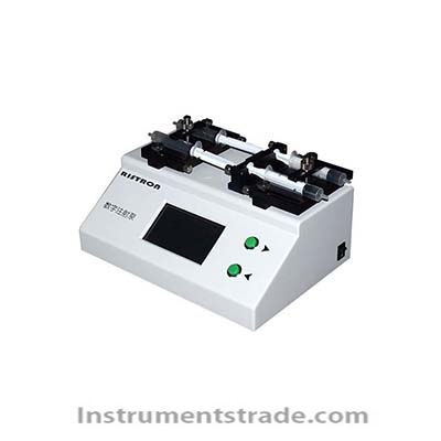 WH02-C dual channel two-way syringe pump