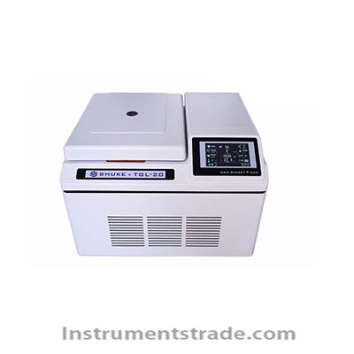 TGL-20 desktop high speed refrigerated centrifuge