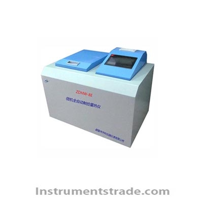 ZDHW-8E microcomputer automatic touch calorimeter