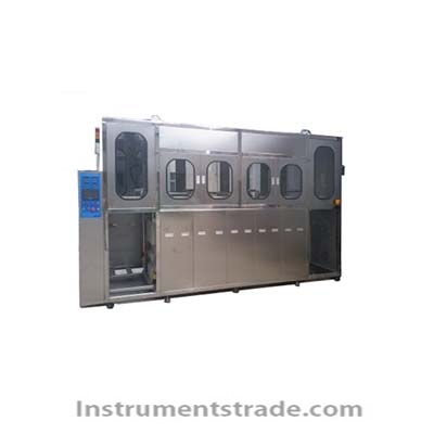 FLT-5 Automatic three groove ultrasonic cleaning machine line