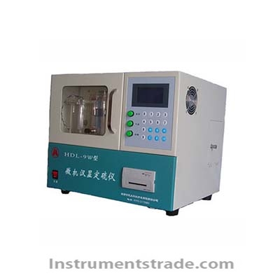 HDL-9 intelligent sulfur analyzer