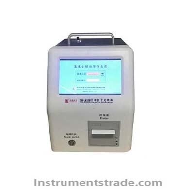 Y09-516D laser dust particle counter For food production plant