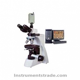 XP-550 transmission polarizing microscope