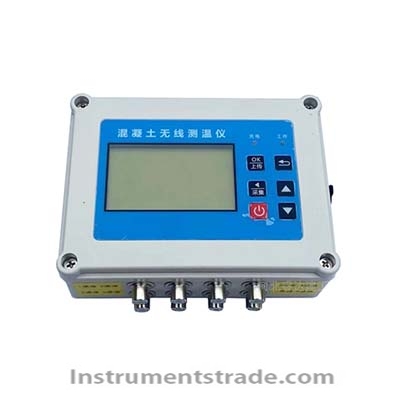 RD-CW wireless thermometer for large volume concrete
