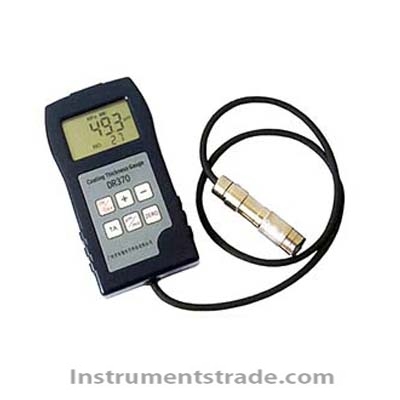 DR370 Handheld Eddy current coating thickness gauge for Non-magnetic metal detection