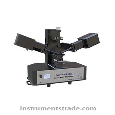 ME-l wide spectrum Muller matrix ellipsometer for Analysis of heterogeneous film materials