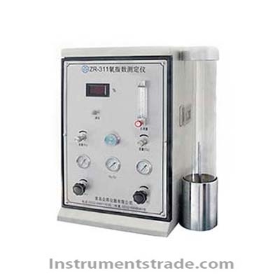 ZR - 311 oxygen index apparatus for Polymer burning characteristics