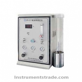 ZR - 311 oxygen index apparatus for Polymer burning characteristics