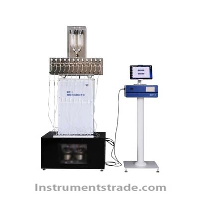 WCP-1 particulate pollution test platform for Infusion set testing