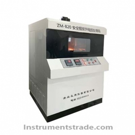 ZM - 820 safety helmet ultraviolet aging box for Safety helmet detection