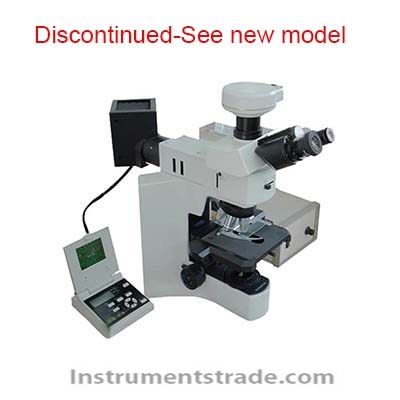 FX-6 iron spectrum microscope for Metallography, petrography, integrated circuits, crystals