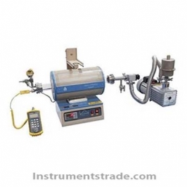 GSL-1100X-50-LVT 1100 centigrade Quartz Tube Furnace for High temperature sintering