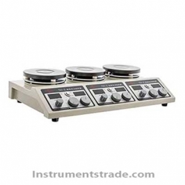 T21-3 three-station thermostatic magnetic stirrer for laboratory