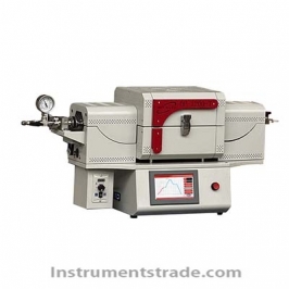 OP-1200-TS2-R Dual-Zone Mini Rotary Tube Furnace