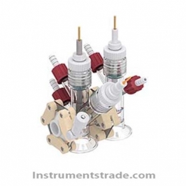 C023-10 H-Type Electrochemical Cell with Quartz Window and Replaceable Membrane