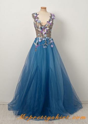 Tiffany Blue Photoshot Dress