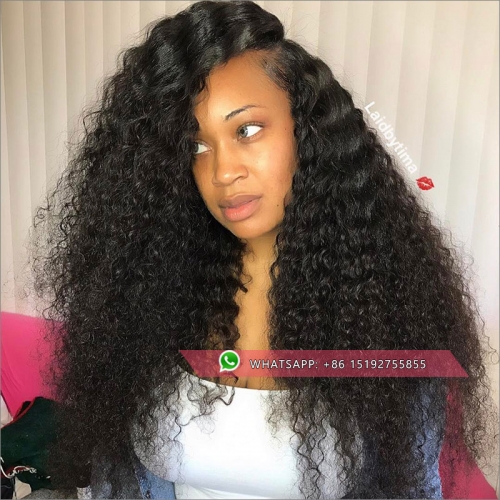 Top quality 300% density curly lace front  brazilian wig,  lace front human hair wigpre plucked 13x6inches,13x4inches