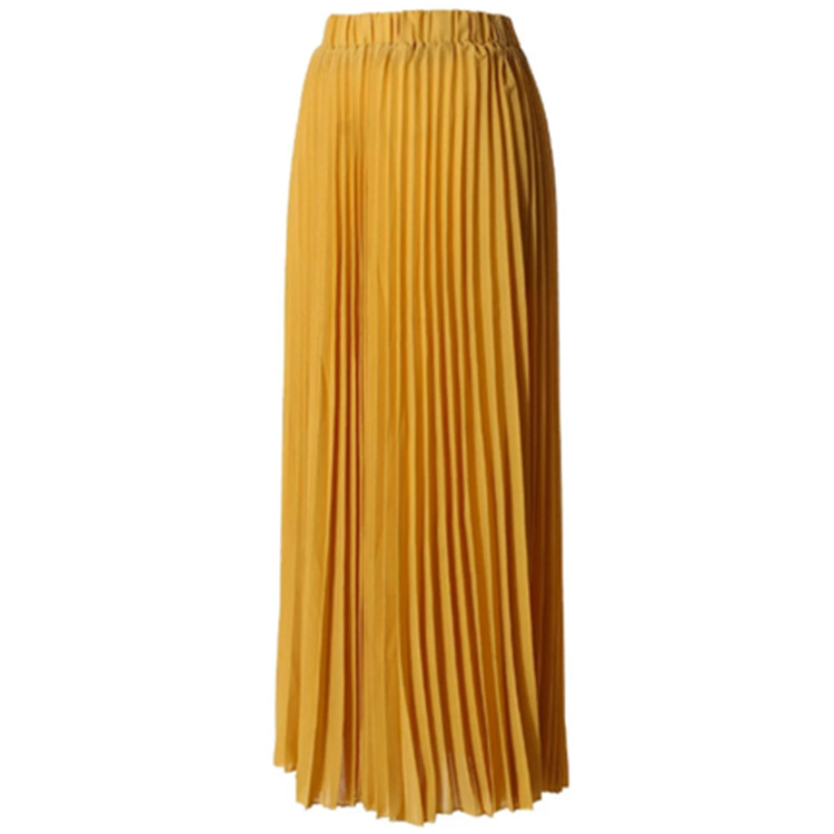 Pleated chiffon skirts-SK9007