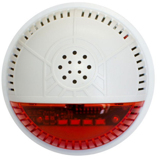 Wireless optical fire&smoke alarm detector