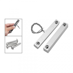 Screw Mount Wired Metal Rolling Gate Door Magnet Contact Switch Alarm