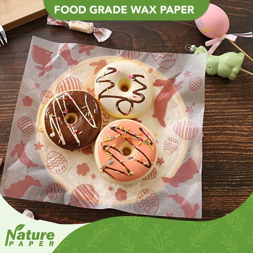 Wax paper sheet size