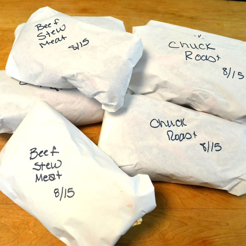 Cómo usar papel congelador para que la carne dure más tiempo