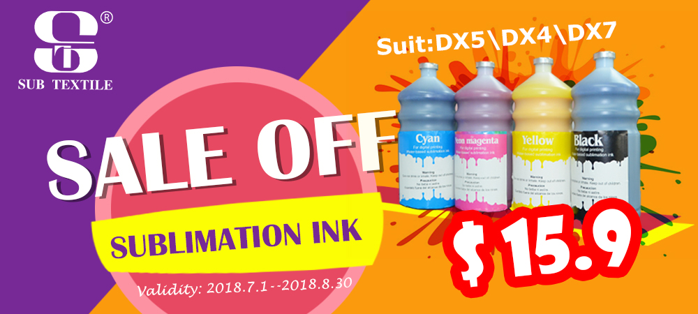 Big Discount! Sublimation Ink Hot Sale Off In Summer