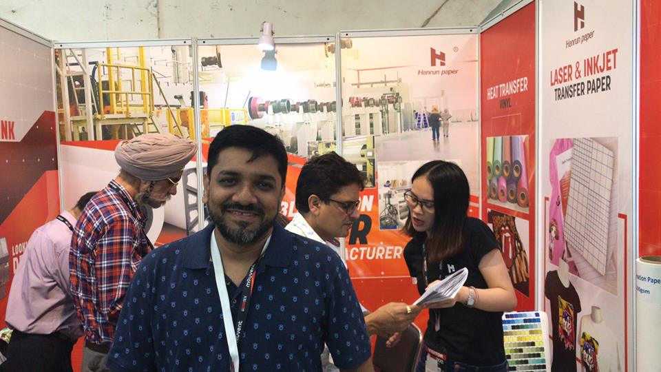 2018 Indian Gratex Expo , Great Event, Many Visitors Stand at Our Booth Subtextile !