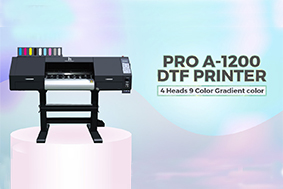 Stable and delicate gradient output | PRO A-1200 DTF Printer