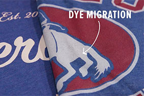How to prevent dye migration in DTF printing?