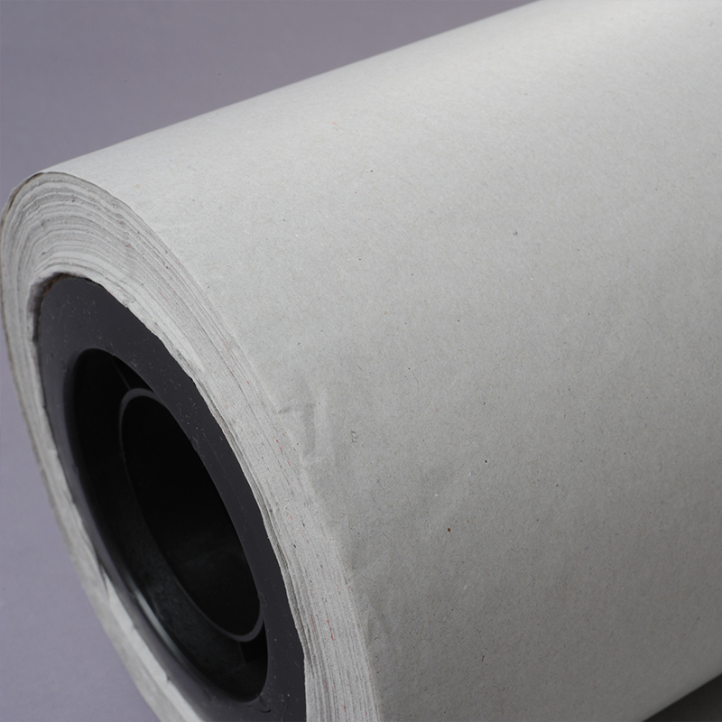 Papel de seda reciclado de 35 g/m² de color gris