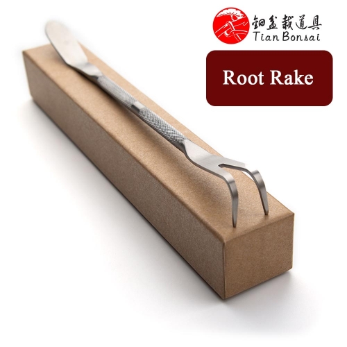 Bonsai tools Bonsai root rake and spatula robust very firm and durable made by stainless steel