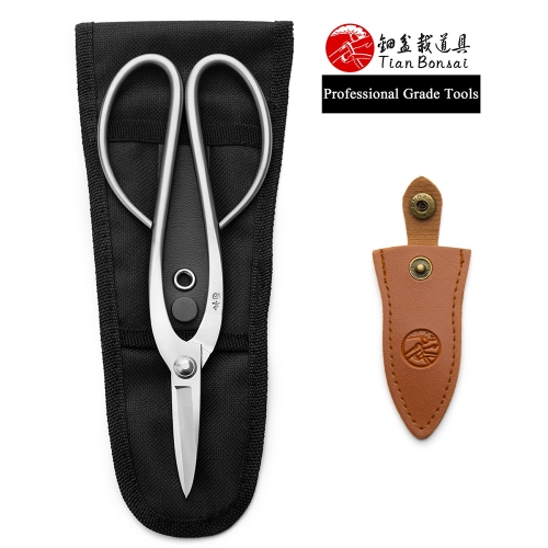 professional grade 200 mm top pruning scissors 4Cr13MoV Alloy Steel bonsai tools from TianBonsai