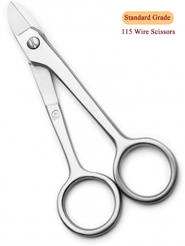 Standard bonsai tools 115 mm wire scissors integrally forged with 3Cr13 alloy steel