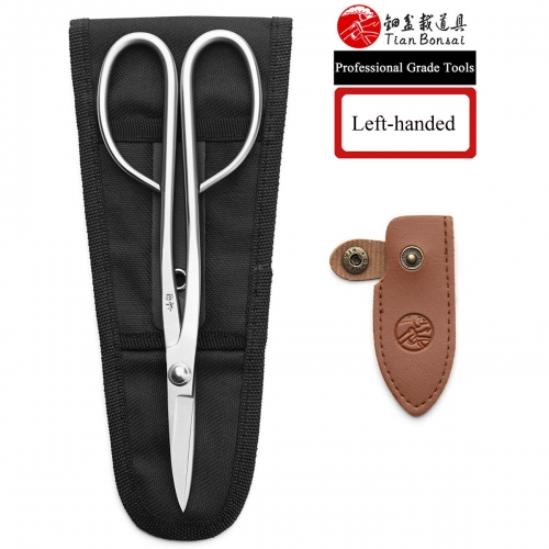 left-handed bonsai scissors professional grade 210 mm long handle scissors bonsai tools for left-handed users