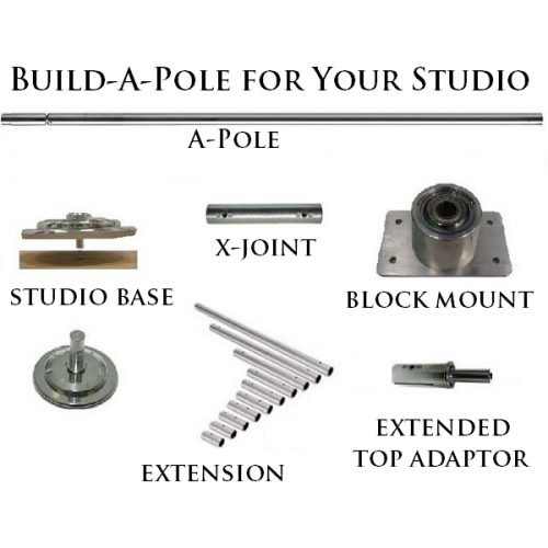Build-a-Pole For Studios (NX model, screw lock)
