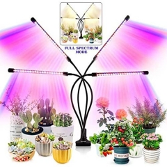 Upgraded Version 80 LED Lamps with Full Spectrum & Red Blue Spectrum Grow Light for Indoor Plants