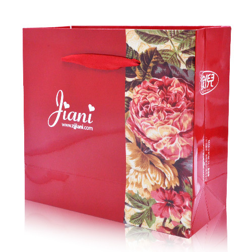 custom made luxury paper shopping gift bag