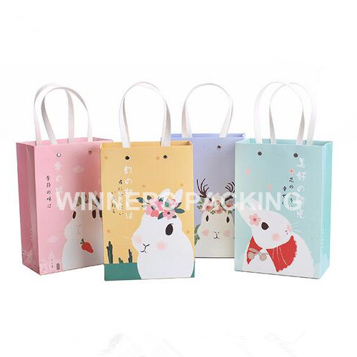 Top Quality luxyry gift paper shopping bag with OEM logo (manufacturer sale price)