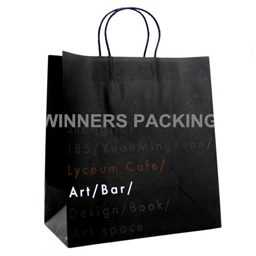 Eco-friendly Recyclable Luxuy High Quality Kraft Paper Bag