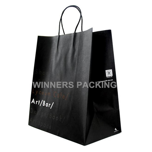 Eco-friendly Recyclable Luxuy High Quality Kraft Paper Bag