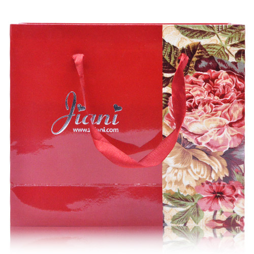 custom made luxury paper shopping gift bag